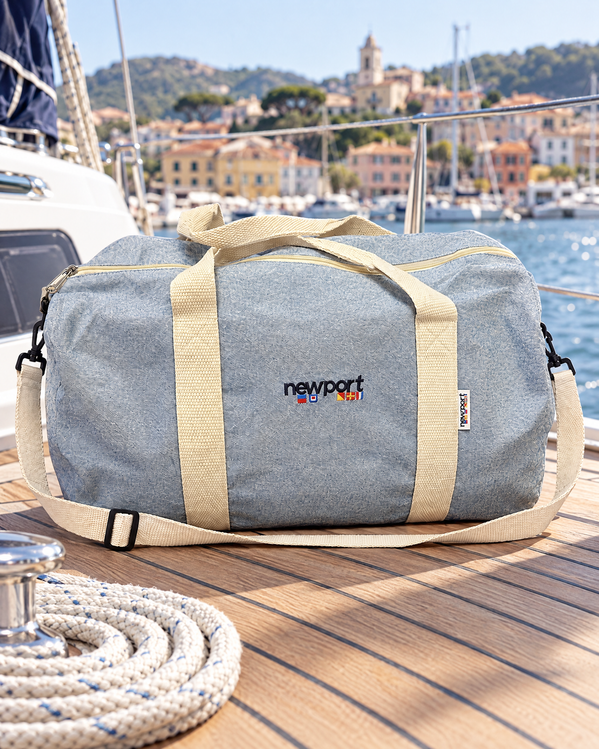 Ondelo Duffel Bag, Royal blue, outdoors