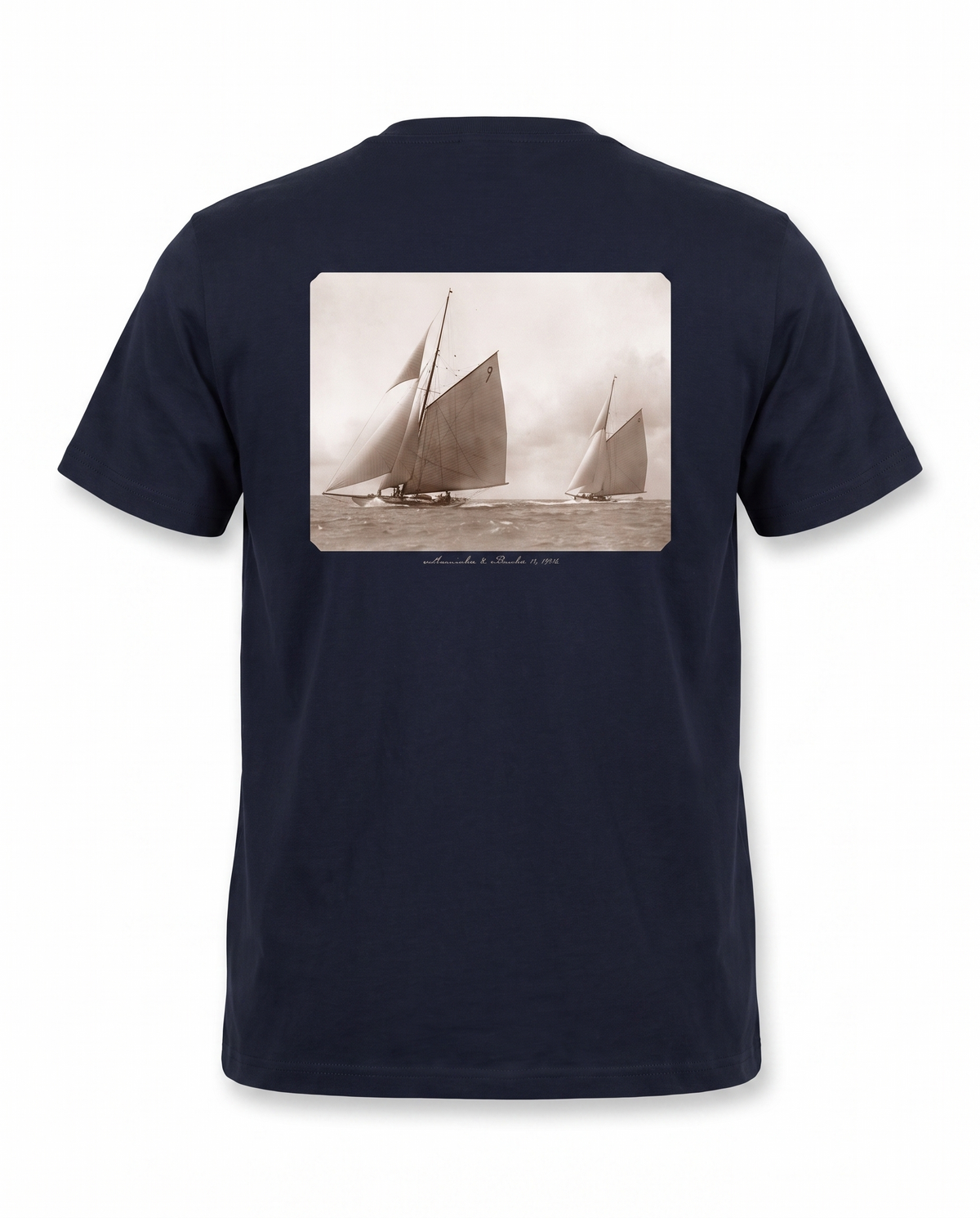 Mariacha 1912 T-Shirt, Blue, back