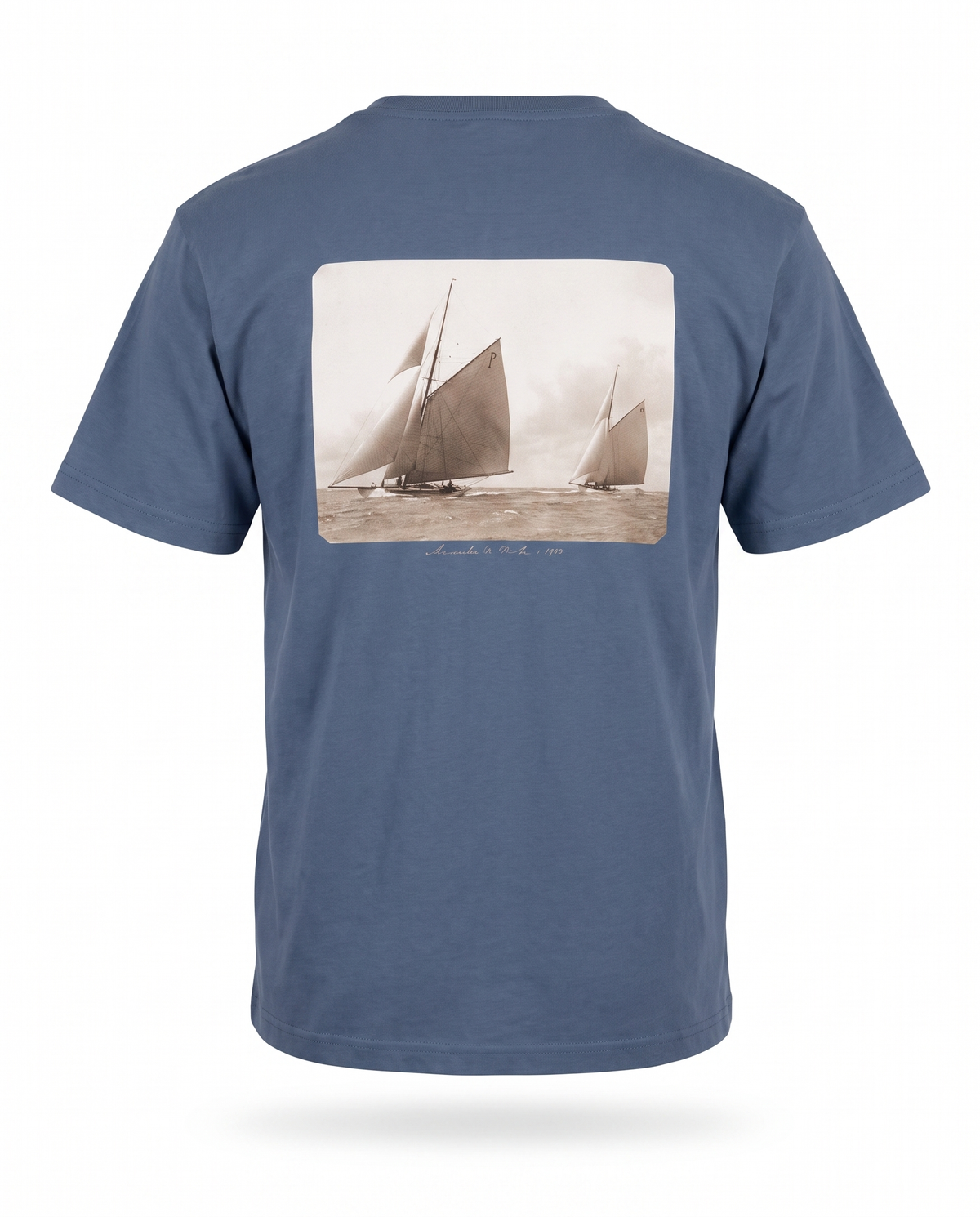 Mariacha 1912 T-Shirt, Denim, back