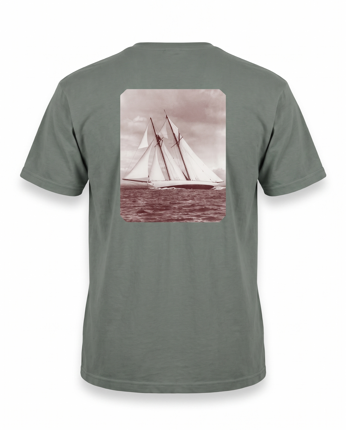 Mariacha 1912 T-Shirt, Grey, back