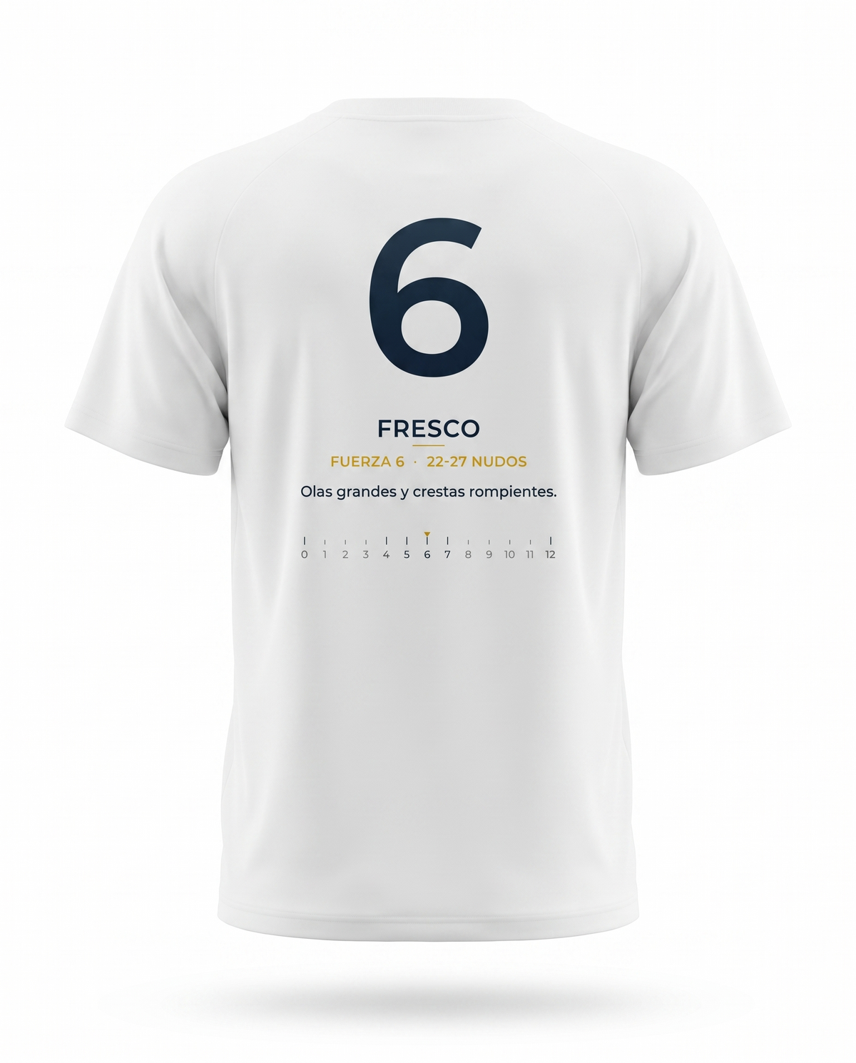Beaufort Tech Tee, 6 Fresco, back