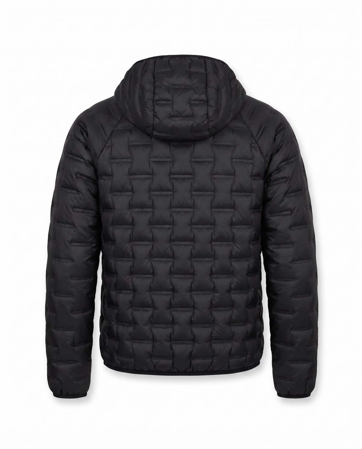 Auber Quilted Jacket, Black, back