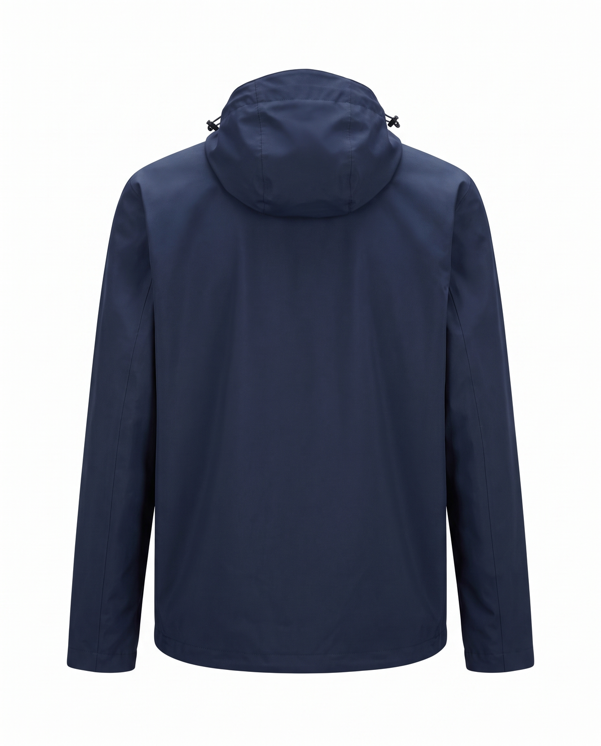 Sarbon Hooded Rain Jacket, Navy, back
