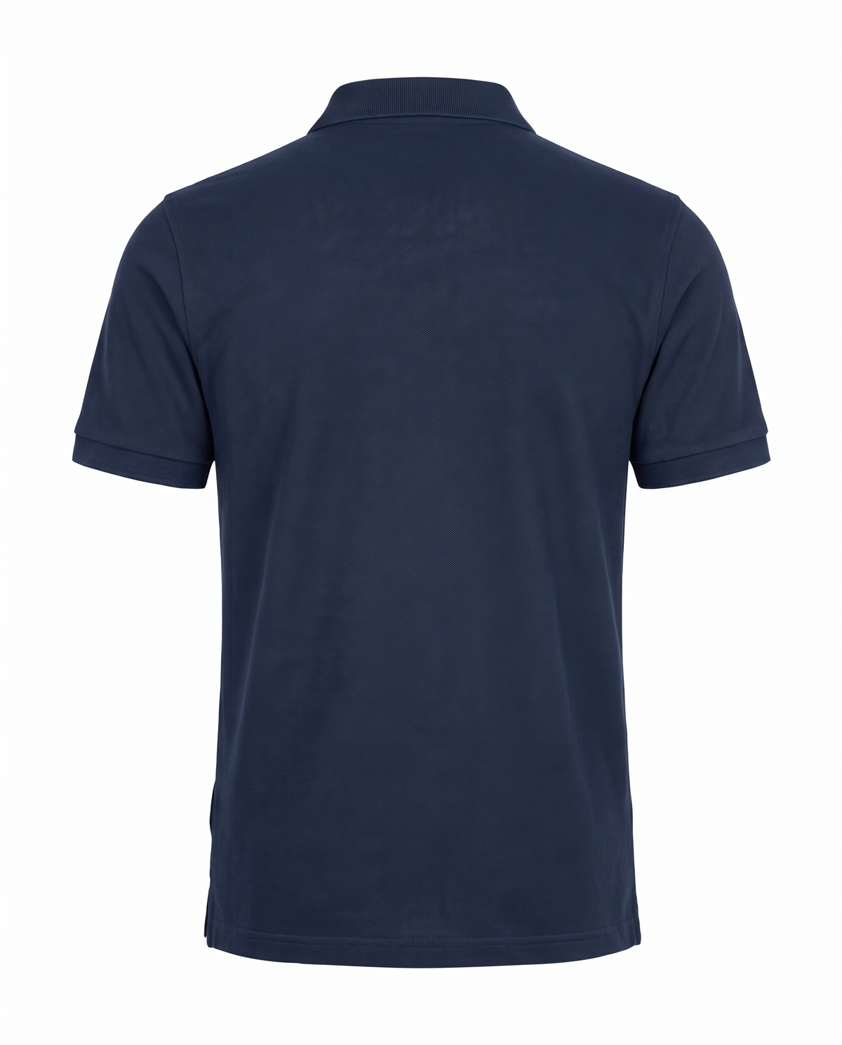 Cinew Piqué Polo, Navy, back