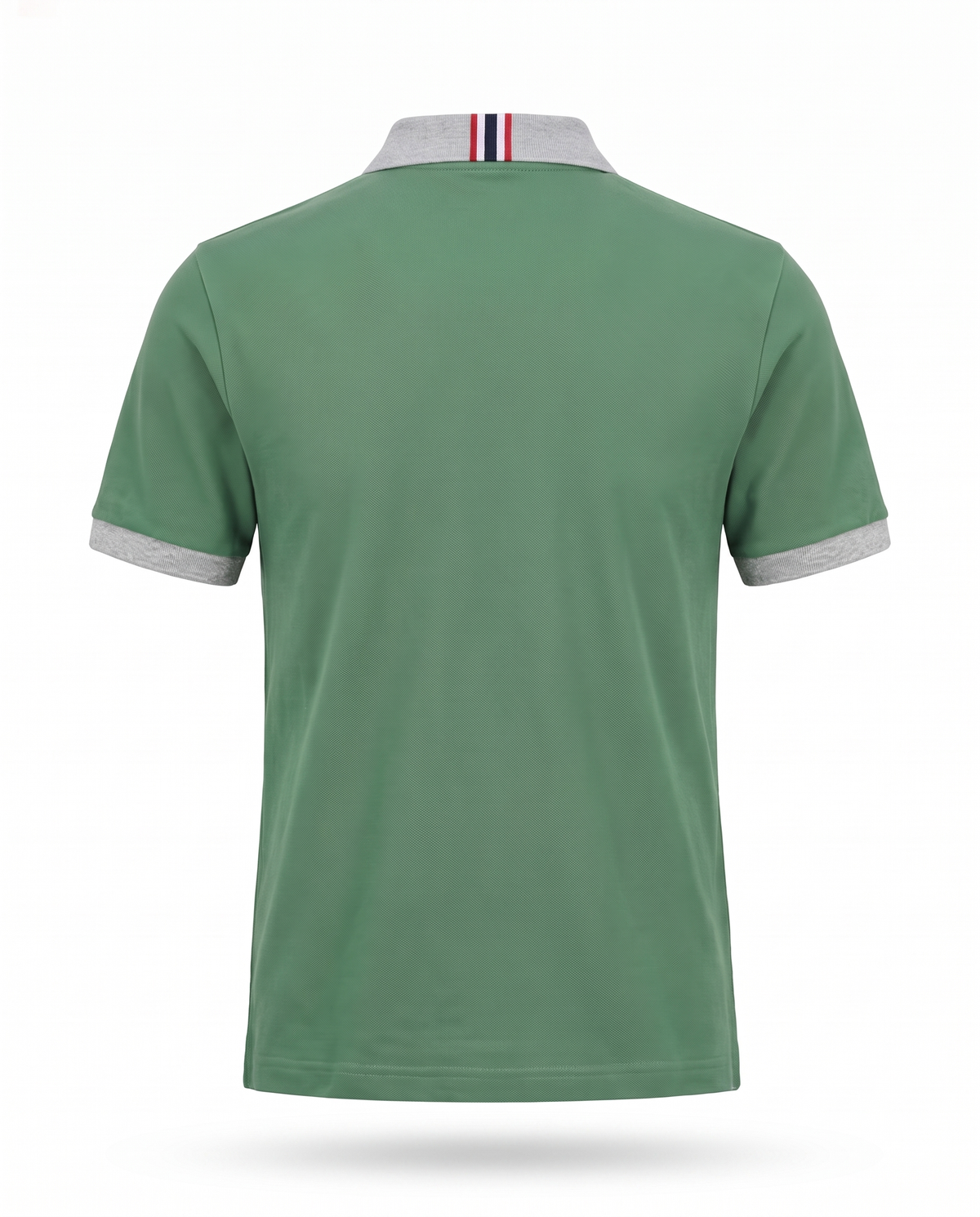 Redor Piqué Polo, Green, back