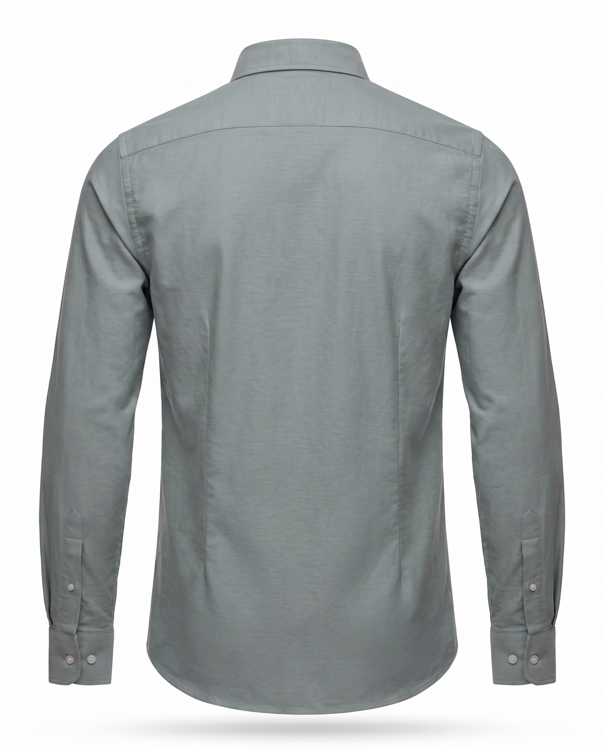Bandin Oxford Shirt, Green, back