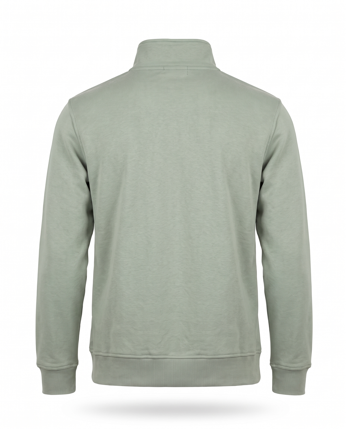 Zipes Half-Zip Sweatshirt, Laurel green, back