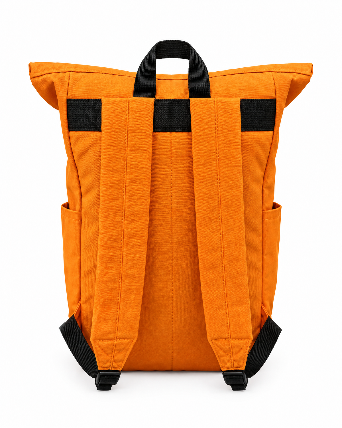Mironte Roll-Top Backpack, Orange, back