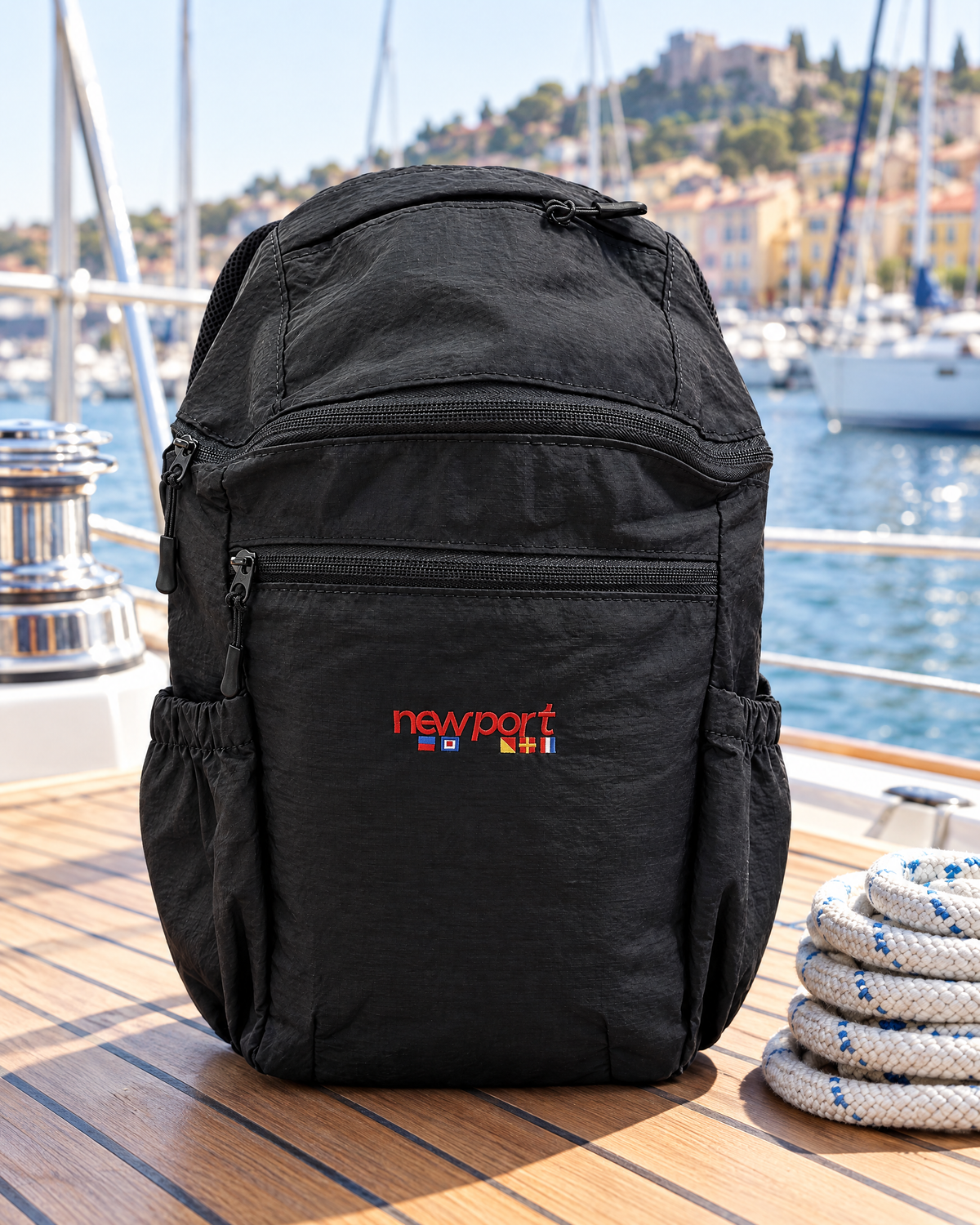 Royer Ripstop Backpack, Black, outdoors