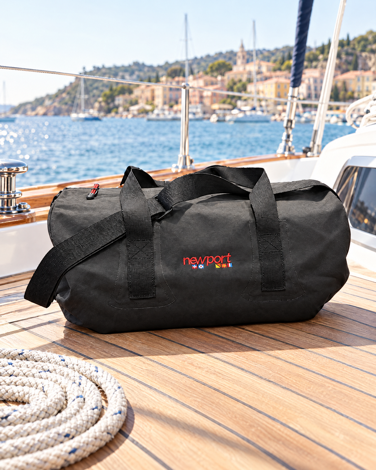 Proof Waterproof Duffel Bag, Black, outdoors