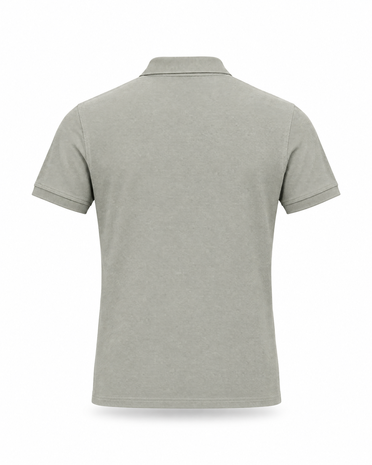 Cinew Piqué Polo, Laurel green, back